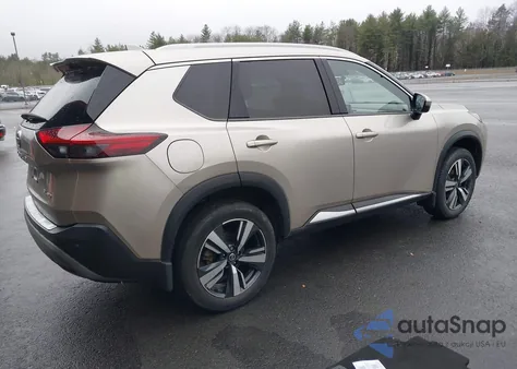 2021 Nissan Rogue Sl Intelligent Awd из США, поврежденный, VIN JN8AT3CB3MW239169